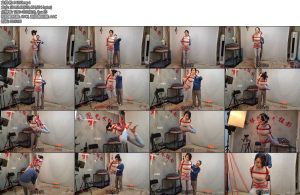 [随心原创] 苏樱红绳牛仔裤驷马悬吊口水横流-丝依依