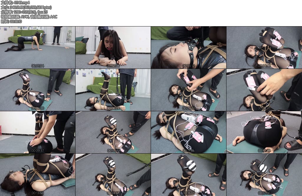 [得意客] 恩可折磨难受的姿势挠痒器电击贴片真电棍拇指缚仰天缚疯狂挠脚心鞭打充气口塞定身折磨剧情丰富-丝依依