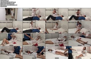 [随心原创] 诺米女医生和男犯人风骚的女医生勾引犯人玩调叫游戏-丝依依