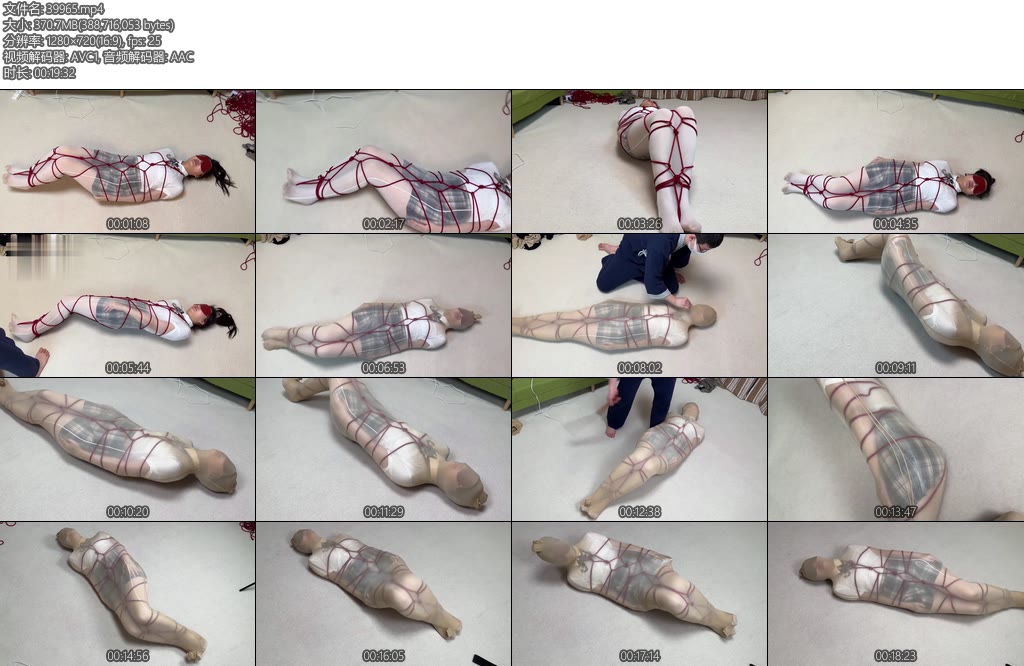 [黑魔法师] 接上部剧情丝袜的全包与绞杀法师继续拷问女m用丝袜把女m全包然后用绳子全身捆绑-丝依依