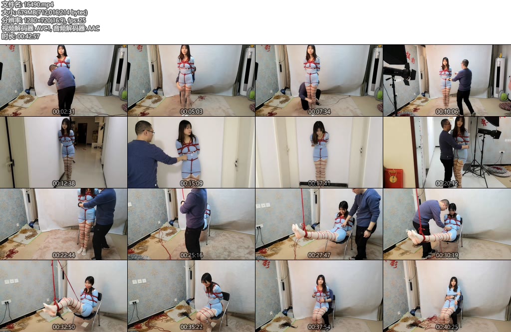 [束缘阁] 佳倩 温柔 甜美 被绑架 小艾姆 调叫 挠痒 打舌钉美少女-丝依依