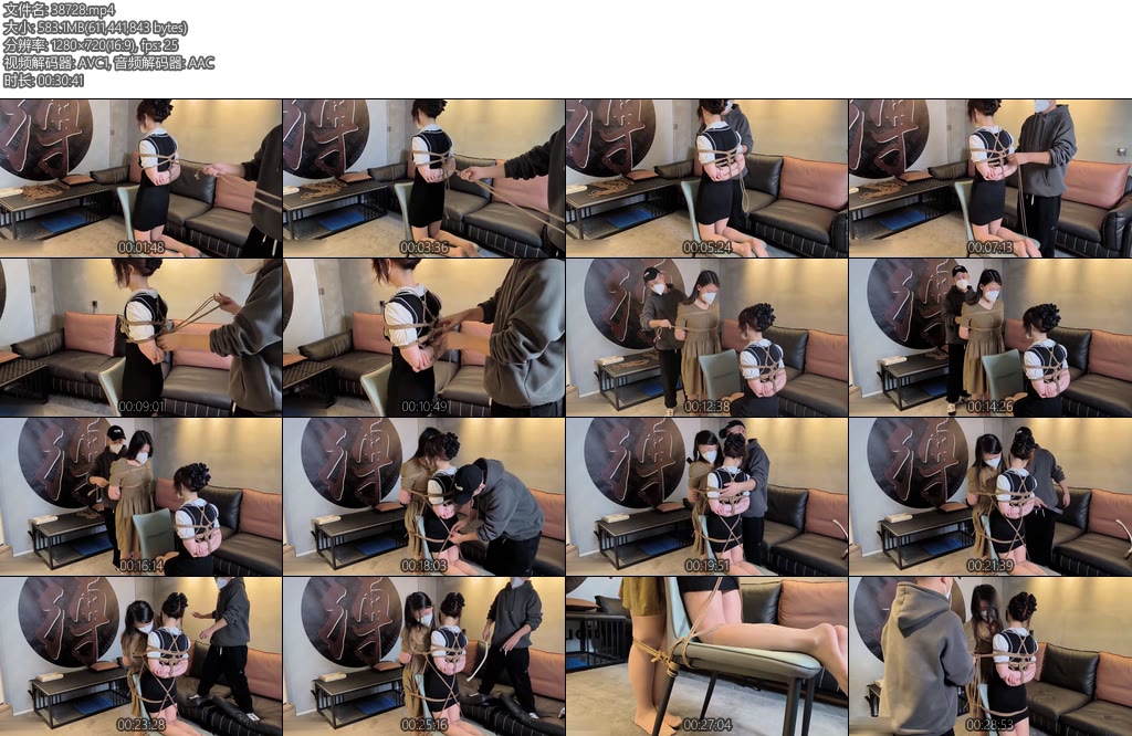 [雨辰原创] 多奴养成记（第三集）彼唱此和双女合体捆绑放置皮鞭加持耳鬓厮磨波涛汹涌香汗淋漓娇喘连连-丝依依