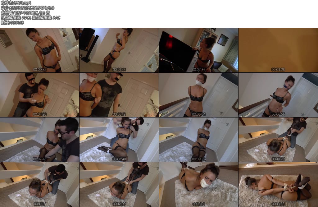 [欧美绳艺] Sarah in The ol Lady Detective Disguised as Glamour Model Works Every Time NOT-丝依依