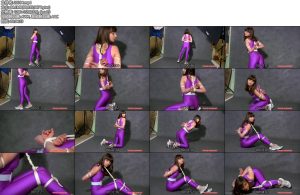 [欧美绳艺] Spandex Bondage No.002-丝依依