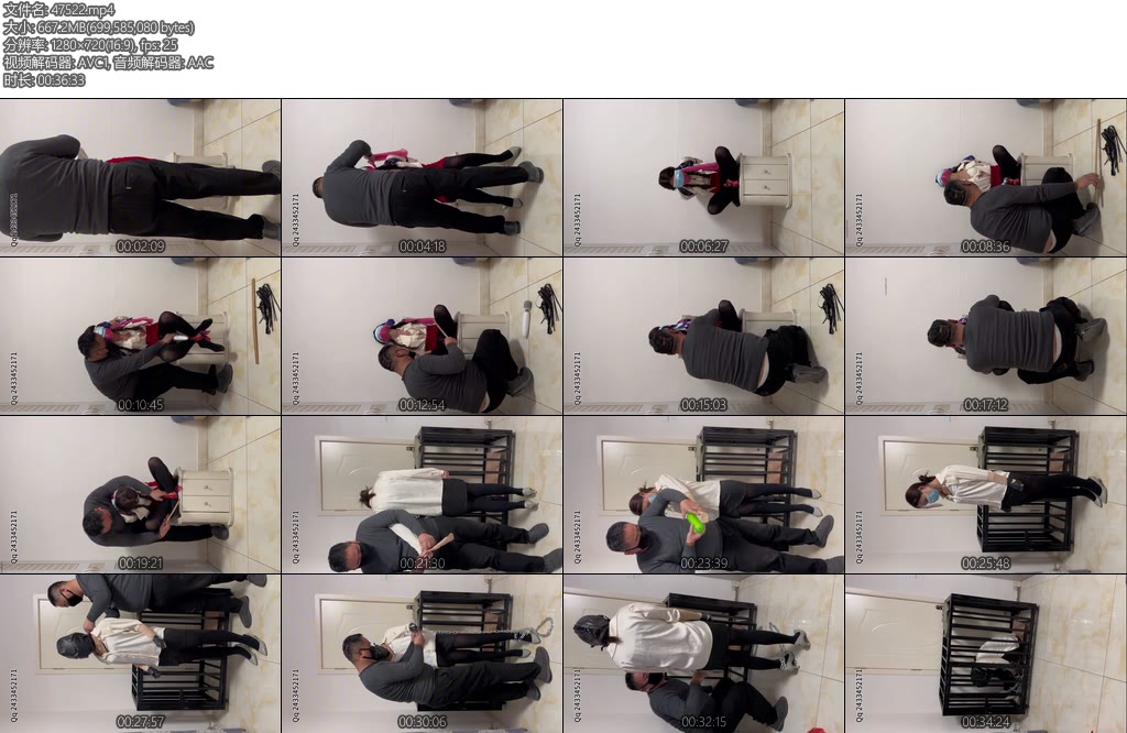 [束龙缚凤] 丝巾捆绑囚禁虐待按摩女-丝依依