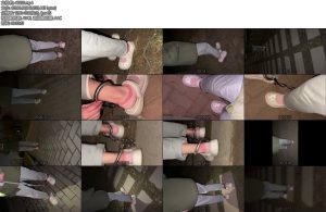 [局外人] 18岁高中生妹子户外脚镣行走夜间两公里-丝依依