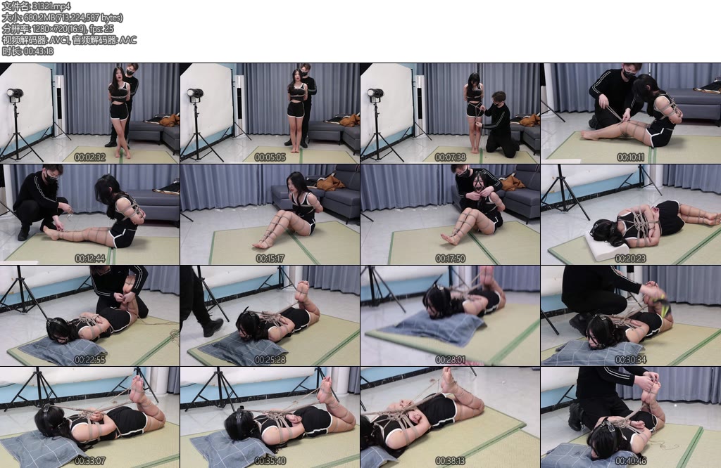 [心悦艺束] 马具口球极限驷马禁锢放置-丝依依