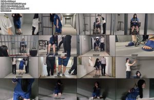 [鑫鑫原创] 新场地高颜值演技好模特吴晗出演贩毒女下集被卧底帽子抓捕审讯因不听话被严加管教五花大绑手铐镣铐押解逮捕喜欢监狱片的有福啦-丝依依