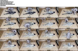 [凌风原创] 爱丝袜の凌风姐姐 奶油少女计划zentai奶油包裹跳D强高-丝依依