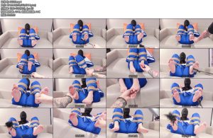 [表弟原创] 蒙脸虐足片-丝依依