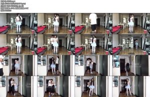 [子衿原创] 琳琳一字马单脚吊挠痒-丝依依