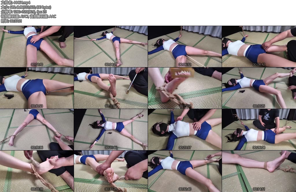 [象人原创] 嗷嗷泳装大字捆绑全身tk重点X_X脚-丝依依