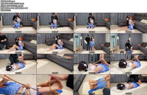 [心悦艺束] 新妹子嘉嘉试镜玩cos的小妹妹西施cos美腿玉足不可错过-丝依依