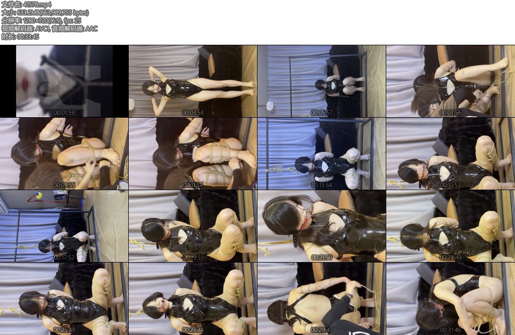 [贝特原创] MrBetter猫鱼踮脚五花折腿吊缚-丝依依