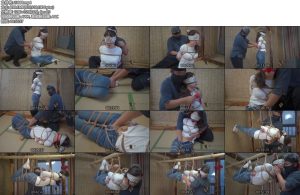 [象人原创] 人妻Miya日式并腿紧缚驷马吊缚-丝依依