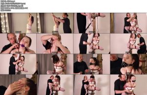 [欧美绳艺] HANGING AND MOANING-丝依依