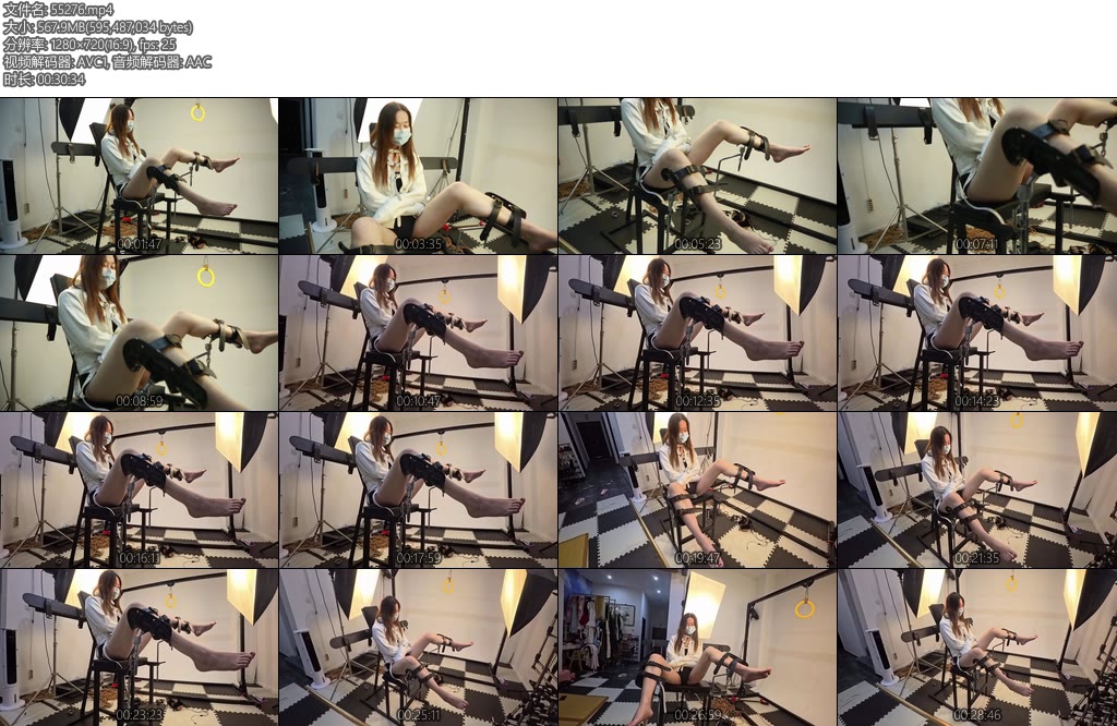 [四季屋] 女精神病院拘束衣放置纯享版-丝依依