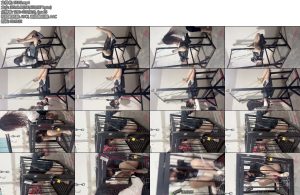 [媚娘原创] 铁链捆绑电击蹲笼-丝依依