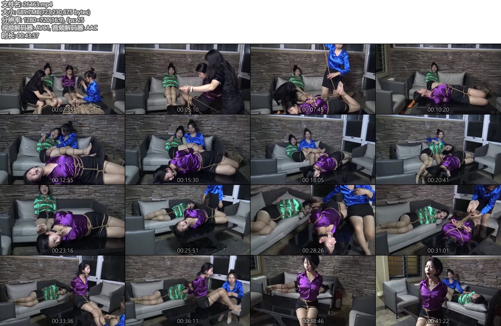 [胜景影视] 阳光房里捆绑玩弄双女M-丝依依