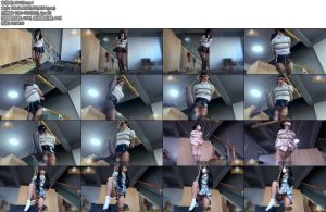 [绳精病] 站立在紧缚困境中的女孩集锦-丝依依