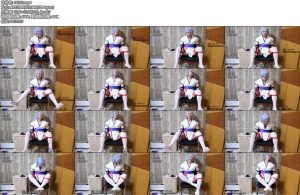 [莉雅原创] 幼年蕾姆的电击实验 蕾姆（幼年） Cosplay 拘束固定、堵嘴、呻吟、无情电击-丝依依