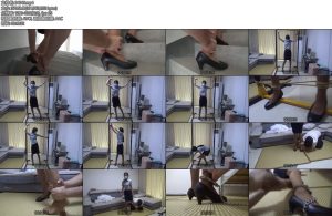 [新月原创] 雨薇定拍足踝控被抓脚踝玩JIO的女孩捆绑镣铐囚禁-丝依依