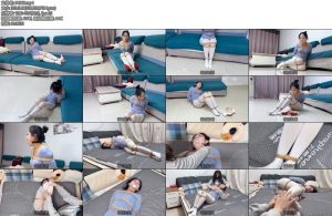 [梦川原创] 在游戏开始之前舞蹈生冰柠的紧缚幻想-丝依依