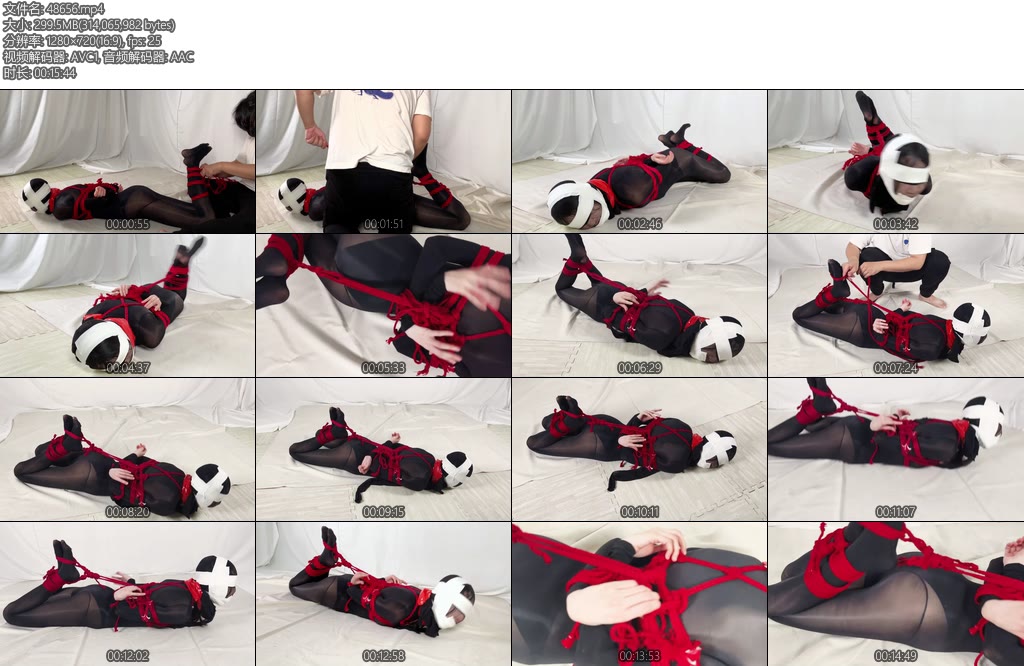 [尤美加奈] 美麗的奮鬥系列Beautiful Struggles Tightly Hogtied and Struggling-丝依依