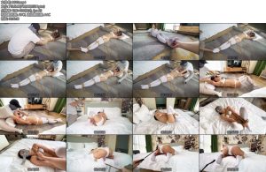 [虐恋天使] 欢欢1米73白丝大长腿鞭打屁股全身挠痒zhixi初次体验一小时全记录-丝依依