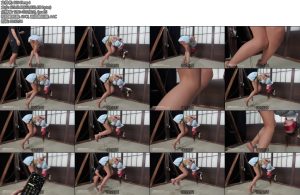 [试炼原创] 好利来员工穿上wolford肉丝被撅屁股悬吊双脚离地电击惩罚结尾有采访-丝依依