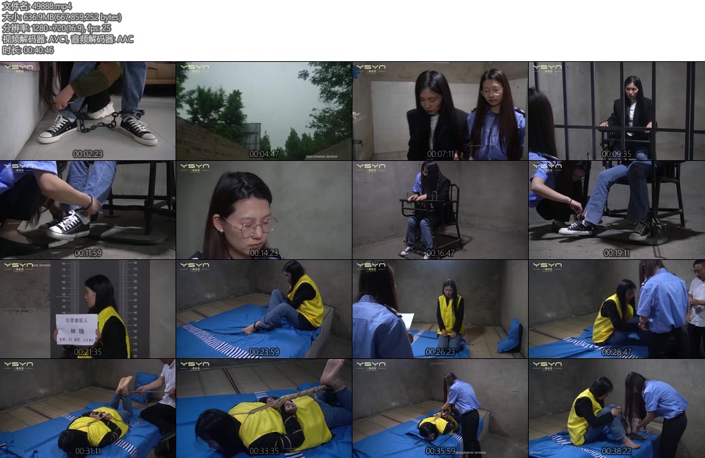 [一绳有你] 法网之下参与红蜘蛛犯罪的林晓以抢劫故意伤害罪等多项罪名被依法逮捕戴脚镣手铐收监拍照多次提审宣判五花驷马-丝依依