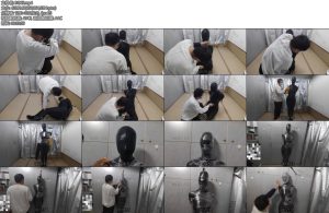 [狸猫原创] 女Mzentai单手套保鲜膜全包吊缚塑料袋X_X-丝依依