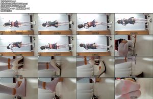 [亚洲绳艺] 玩家自缚踩在5cm木块上的强制踮脚单手套自缚猫爪白丝袜-丝依依