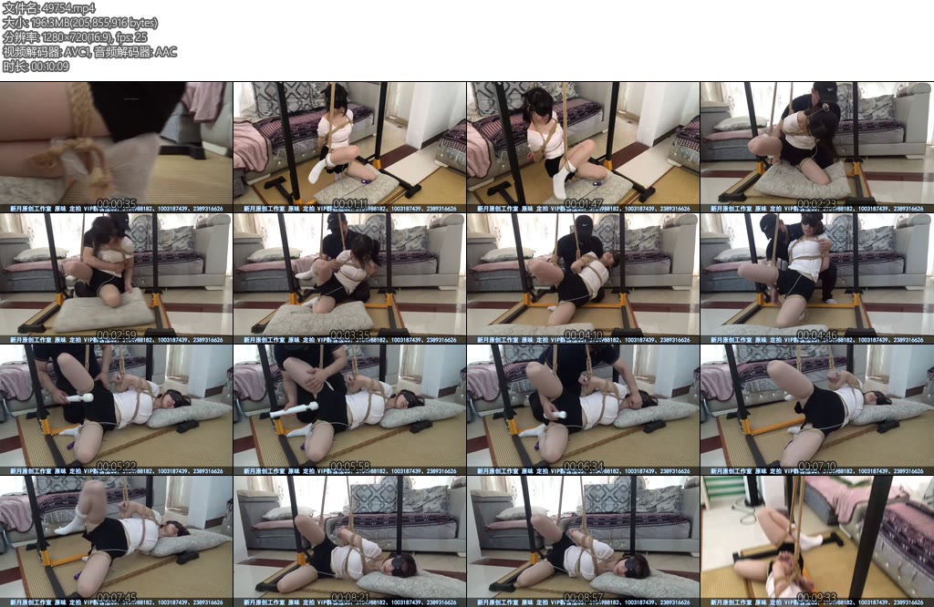 [新月原创] 琳媚被玩得很惨的一次折腿单腿吊TD玩弄 整个人哀嚎得痛苦万分-丝依依