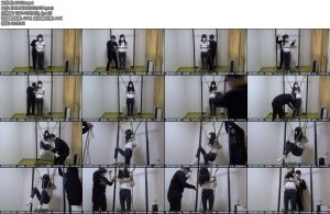 [新月原创] 红豆衬衫牛仔裤黑色裤里丝小白袜的吊绑练习为了下一个定拍可以还原金主要求而努力着的女孩-丝依依