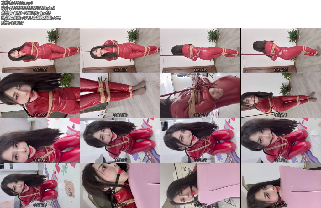 [栖月原创] 高冷御姐皮衣新作来袭绝望无助的女搜查官口球捆绑楚楚可怜-丝依依