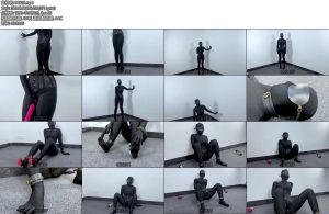 [无脑鱼工作室] 少女的全包紧身衣训练拘束具高跟Zentai全包束腰姬玩具自嗨紧身摩擦站立训练-丝依依