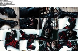 [JIOJIO原创] 乳胶の母畜性奴隶6K9阁楼放置白色浴缸红绳紧缚郊狼电击白色仿精黏液喷满身体颜射震动强高-丝依依