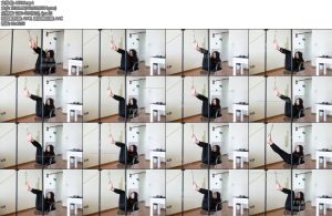 [子衿原创] 妍如拇指铐吊脚趾挑战-丝依依