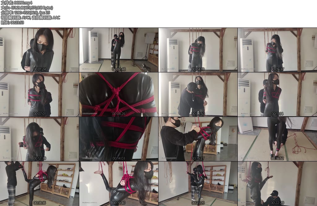 [御仙原创] 单腿吊缚-丝依依