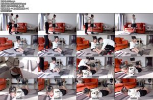 [子衿原创] 新模试镜直臂驷马口球口水挣扎-丝依依