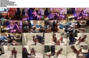 [绳欲club] 侧颜超美御姐反差长腿小姐姐素人原味黑丝塞嘴女女百合踩脸恋足深喉口塞紧缚放置强制GC-丝依依