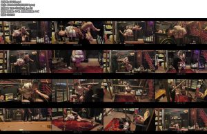 [纵横原创] 语涵空中悬吊jk服下语涵柔韧性极佳空中悬吊驷马吊缚侧吊倒吊绳子扯发-丝依依