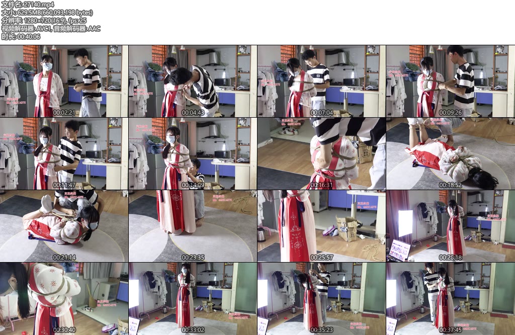 [子衿原创] 舞蹈学生古装汉服吊绑踮起脚尖放置-丝依依