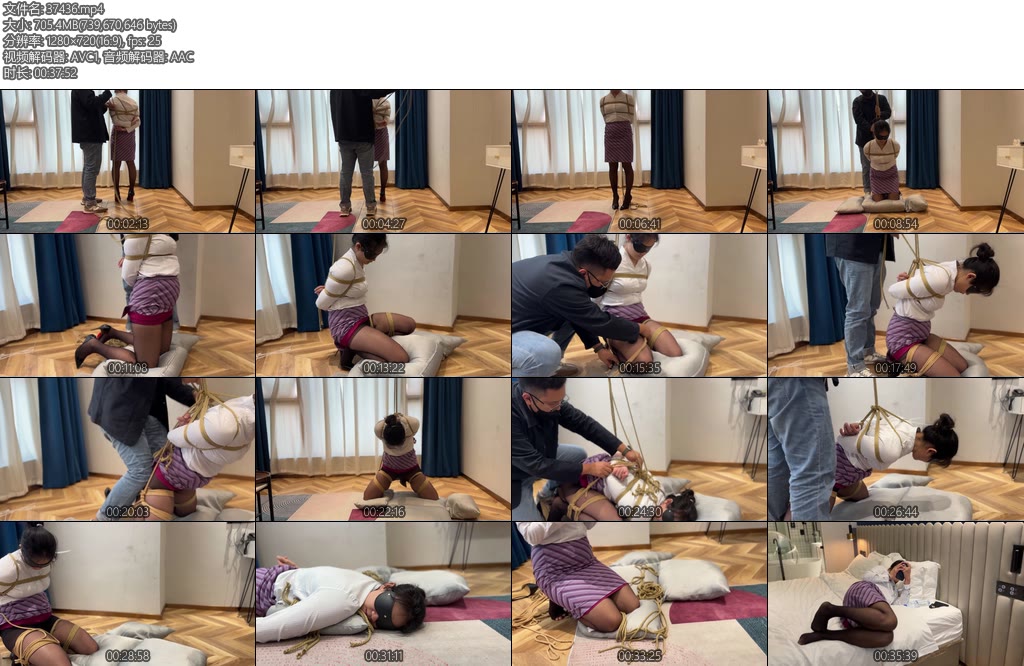 [ZhangYang] 洋洋 江郎才尽之绳艺练习-丝依依