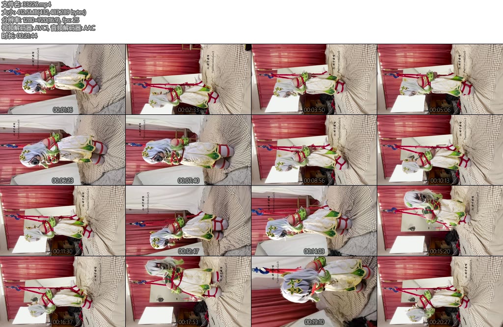 [坎喵原创] 坎喵原神cos草神纳西妲白丝折腿跪吊膝盖踮地痛苦不堪-丝依依