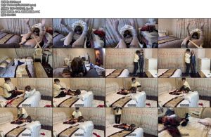 [贝特原创] BTXP002胁po系列（第二部）小狗狗忍不住把舌头伸了出来被贝特各种强制抚摸震绑在椅子上各种调教-丝依依