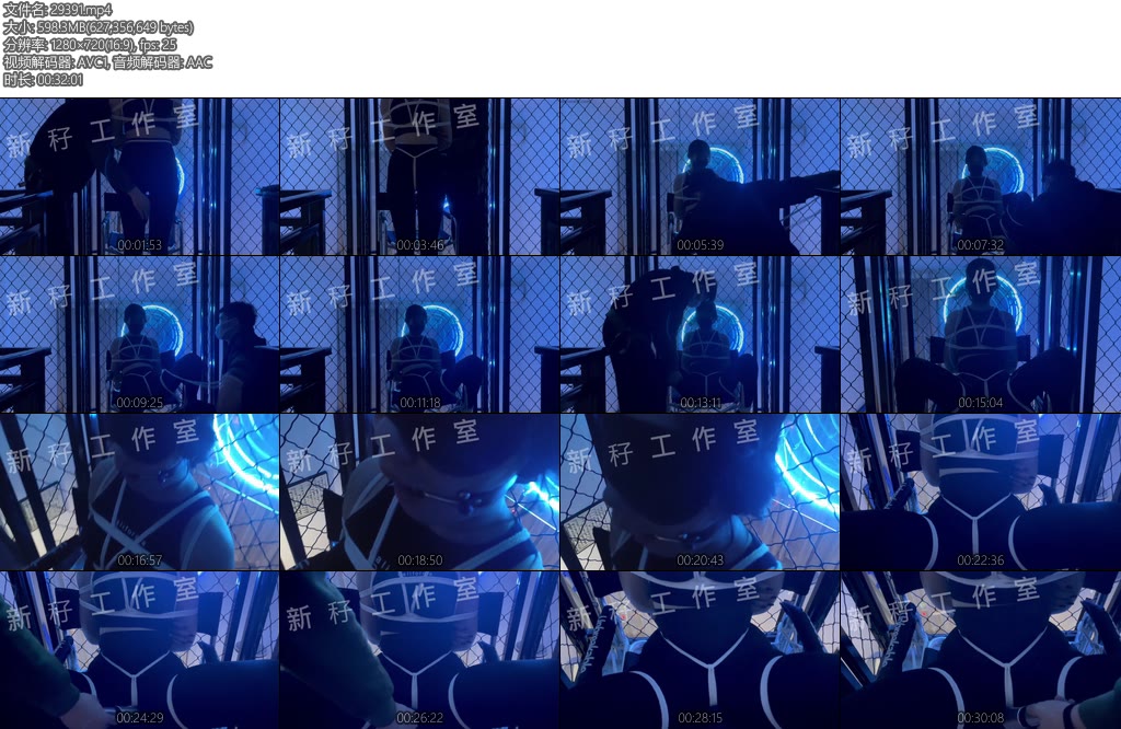 [新秄原创] 晓南坐缚-丝依依