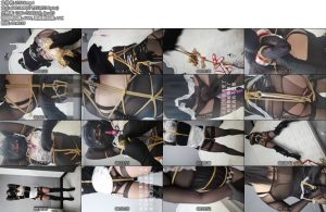 [冬楚楚原创] 360°无死角束缚记录笔记（第三期）来了自缚肛勾震动棒无法解开的束缚第一视角-丝依依