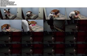 [理想与现实] 惩罚老婆口球盘腿缚蛋蛋X_X口水流好多-丝依依